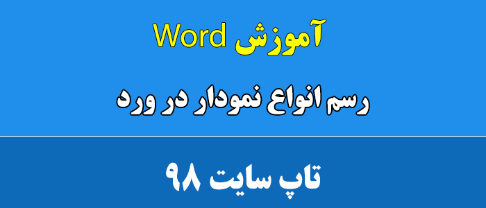 رسم انواع نمودار در ورد