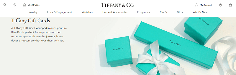 هویت برند - Tiffany & Co