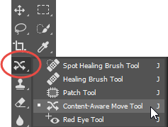 آموزش Content Aware Move در فتوشاپ
