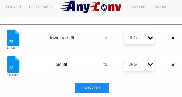 تبدیل فرمت JFIF به JPG
