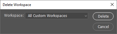 پانل و Workspace در فتوشاپ