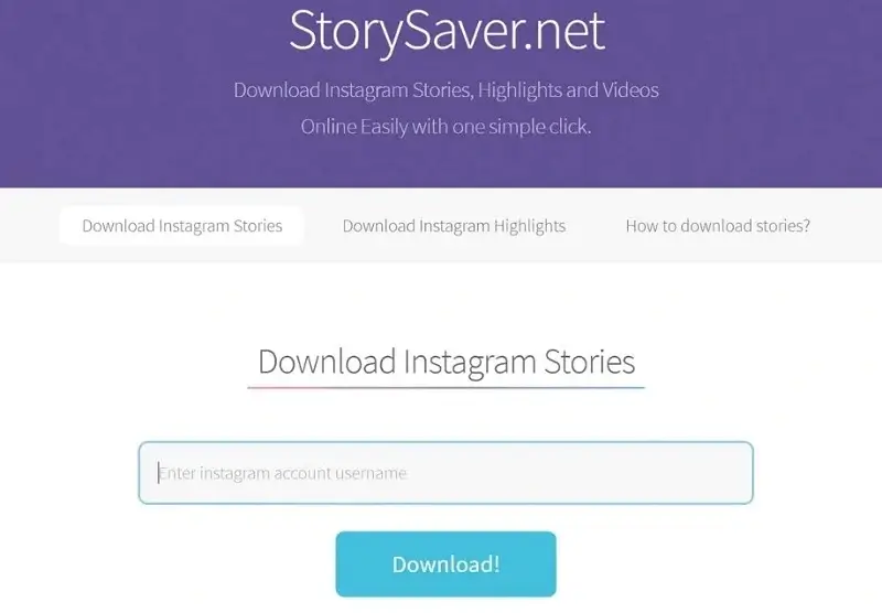 سایت Storysaver