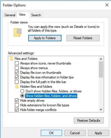 پنهان و نمایش فایل های مخفی در ویندوز 10