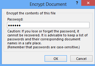 گذاشتن رمز روی فایل در ورد