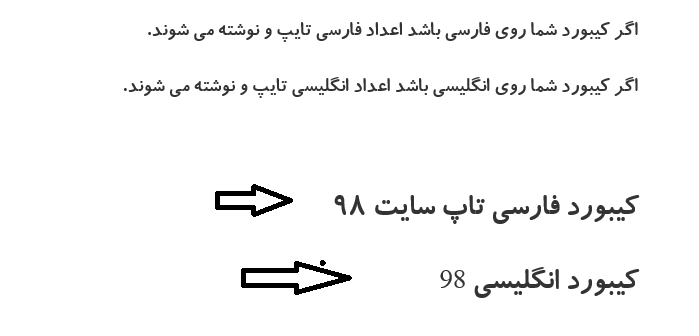 فارسی نوشتن اعداد در ورد 2016